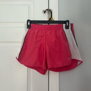 Nike Pink Athletic Shorts Lightweight Elastic Waist